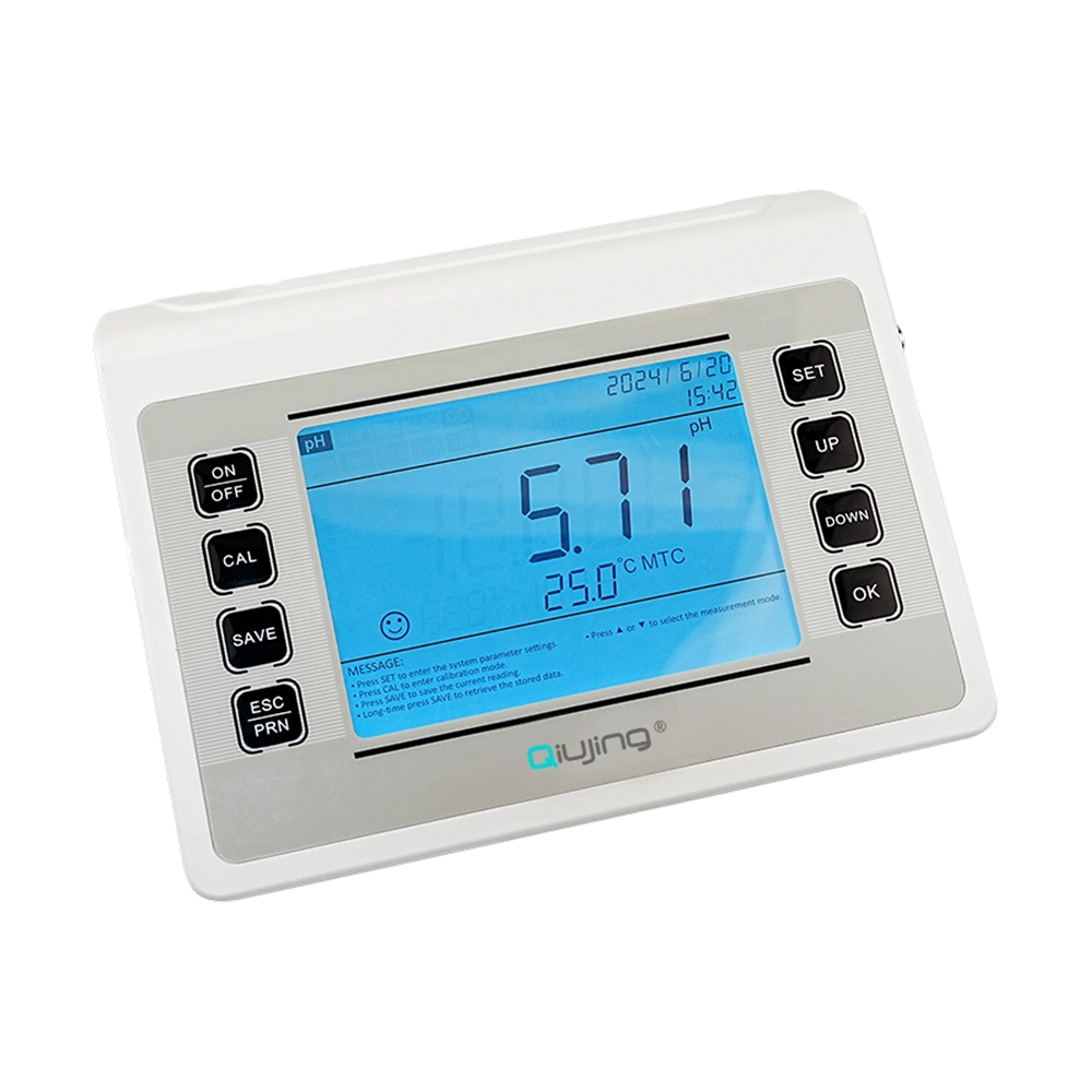 Qiujing LED Screen Maginhawang Wireless Bluetooth Printing Matibay Built-In Mass Storage Bentchtop PH Meter P901 Qiujing LED Screen Maginhawang Wireless Bluetooth Printing Matibay Built-In Mass Storage Bentchtop PH Meter P901