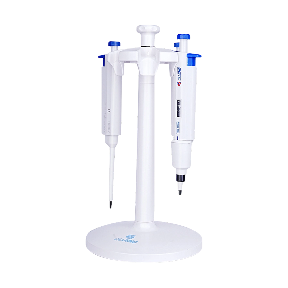 Qiujing Sapce Saving Non-Slip Foot Pad Round Stand Durable Cylinder-Shaped Pipette Holder