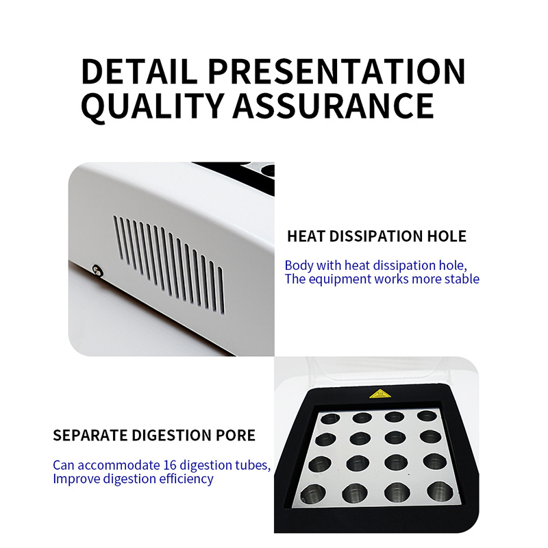 Qiujing LCD Adjustable Temperature at Time High Precision Insulation Performance Intelligent Digester YKJ-16 Qiujing LCD Adjustable Temperature at Time High Precision Insulation Performance Intelligent Digester YKJ-16
